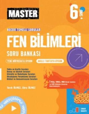 6. Sınıf Master Fen Bilimleri Soru Bankası - 1
