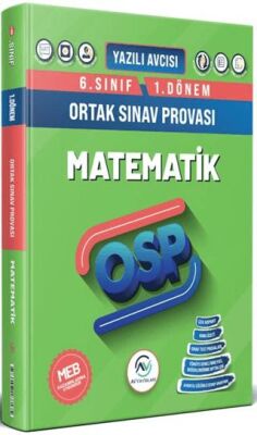 6. Sınıf Matematik 1. Dönem OSP Orta Sınav Provası - 1