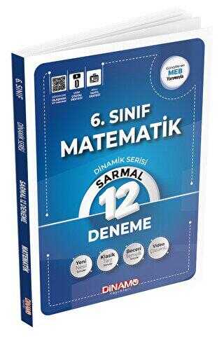 Dinamo Yayınları 6. Sınıf Matematik 12`li Sarmal Deneme