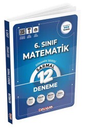 Dinamo Yayınları 6. Sınıf Matematik 12`li Sarmal Deneme - Dinamo Yayınları