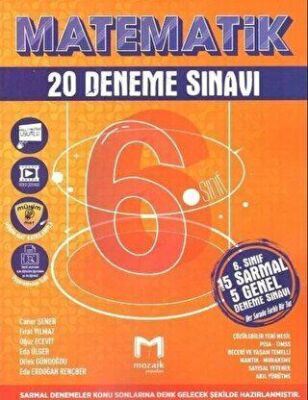 Mozaik Yayınları 6. Sınıf Matematik 20 Deneme - 1