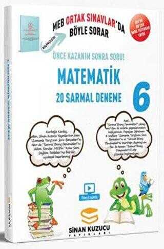 Sinan Kuzucu Yayınları 6. Sınıf Matematik 20 Sarmal Deneme