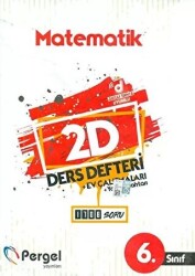 Pergel Yayınları 6. Sınıf Matematik 2D - Pergel Yayınları