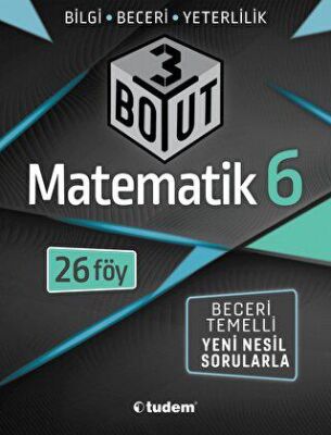 Tudem Yayınları - Bayilik 6. Sınıf Matematik 3 Boyut - 1