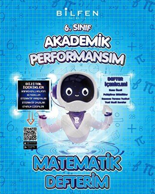 Bilfen Yayıncılık 6. Sınıf Matematik Akademik Performansım Defterim - 1