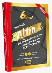 6. Sınıf Matematik Altın Soru Bankası - Bons Yayınları