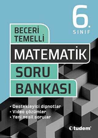 Tudem Yayınları - Bayilik 6. Sınıf Matematik Beceri Temelli Soru Bankası