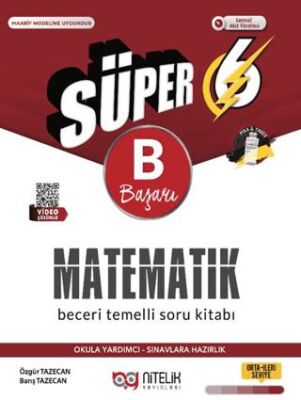 6. Sınıf Matematik Beceri Temelli Soru Kitabı - 1