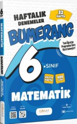 6. Sınıf Matematik Bumerang 32 Haftalık Denemeleri - 1