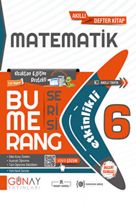 Günay Yayınları 6. Sınıf Matematik Bumerang Soru Bankası - 1
