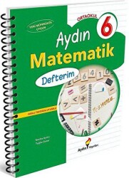 Aydın Yayınları Ortaokul 6 Aydın Matematik Defterim - Aydın Yayınları