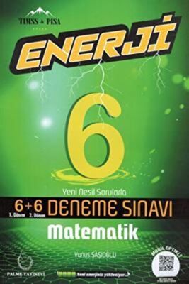 Palme 6. Sınıf Enerji Matematik 6+6 Deneme Sınavı - 1