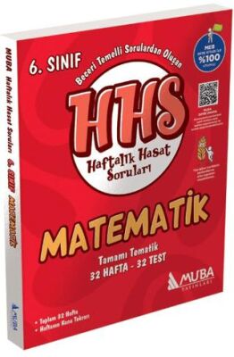 6. Sınıf Matematik Haftalık Hasat Soruları HHS - 1