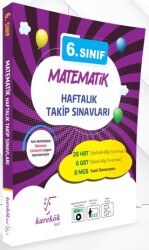 6. Sınıf Matematik Haftalık Takip Sınavları - Karekök Yayıncılık