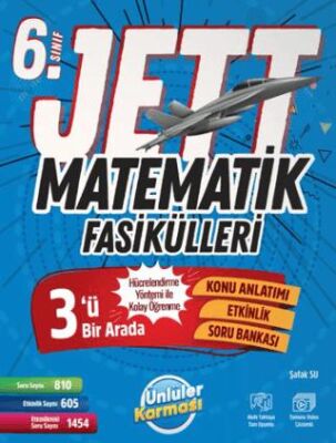 Ünlüler Karması 6. Sınıf Matematik Jett Fasikülleri - 1