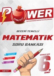 Nartest Yayınevi 6. Sınıf Matematik Kırmızı Power Soru Bankası - Nartest Yayınevi