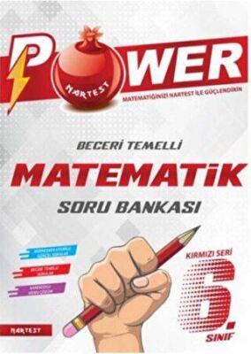 Nartest Yayınevi 6. Sınıf Matematik Kırmızı Power Soru Bankası - 1