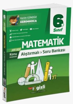 Gizli Yayınları 6. Sınıf Matematik Konu Anlatımlı Soru Bankası - 1