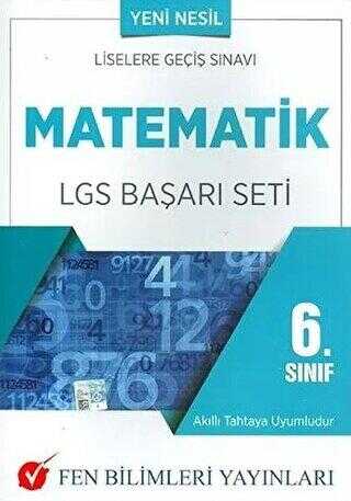 Fen Bilimleri Yayınları 6. Sınıf Matematik LGS Başarı Seti