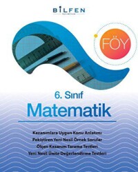 6. Sınıf Matematik Öğrenim Föyleri - Bilfen Yayıncılık