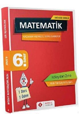 Sonuç Yayınları 6. Sınıf Matematik Seti - 1