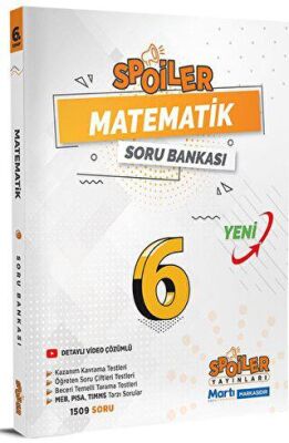 Spoiler Yayınları 6. Sınıf Matematik Soru Bankası - 1