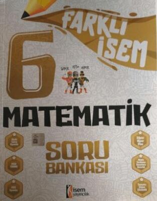 İSEM Yayıncılık 6. Sınıf Matematik Soru Bankası - 1