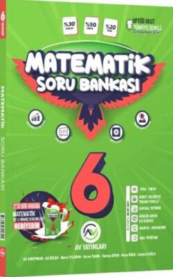 AV Yayınları 6. Sınıf Matematik Soru Bankası - 1