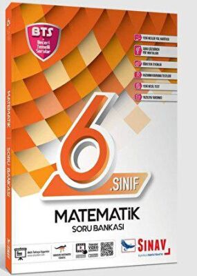 Sınav Yayınları 6. Sınıf Matematik Soru Bankası - 2