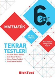 Tudem Yayınları - Bayilik 6. Sınıf Matematik Tekrar Testleri - Tudem Yayınları - Bayilik