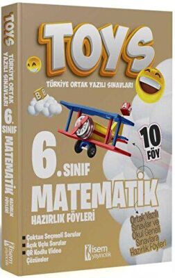 İSEM Yayıncılık 6. Sınıf Matematik TOYS Hazırlık Föyleri - 1
