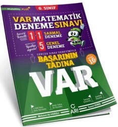 Arı Yayıncılık 6. Sınıf Matematik Var Deneme Sınavı - Arı Yayıncılık