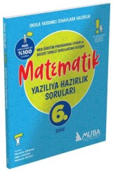 6. Sınıf Matematik Yazılıya Hazırlık Soruları - Muba Yayınları