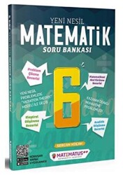 Matematus Yayınları 6. Sınıf Matematik Yeni Nesil Soru Bankası - Matematus Yayınları