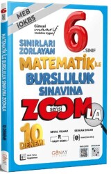 6. Sınıf Matematik ZOOM la Bursluluk Sınavı 10 Deneme - Günay Yayınları