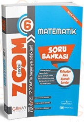 Günay Yayınları 6. Sınıf Matematik Zoom Serisi Soru Bankası - Günay Yayınları