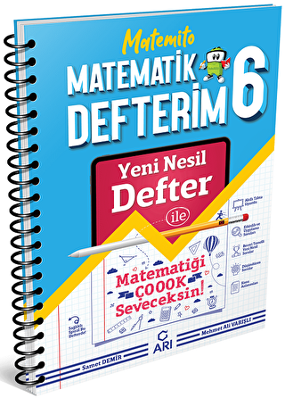 Arı Yayıncılık 6. Sınıf Matemito Matematik Defterim
