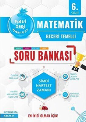 Nartest Yayınevi 6. Sınıf Mavi Matematik Soru Bankası - 1