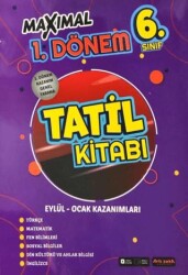 6. Sınıf Maximal 1. Dönem Tatil Kitabı - Artı Zeka Yayınları
