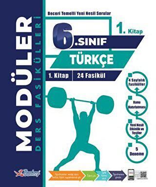 Berkay Yayıncılık 6. Sınıf Modüler Türkçe Ders Fasikülleri - 1