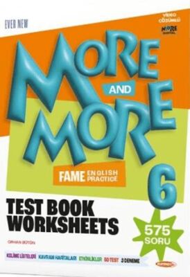 Kurmay Yayınları 6. Sınıf More and More English Fenomen Test Book Worksheets - 2