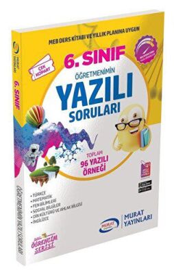 Murat Yayınları 6. Sınıf Öğretmenimin Yazılı Soruları - 1