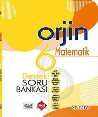 Fenomen Yayınları 6 Sınıf Orjin Matematik Destek Soru Bankası - 1