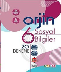 Gama Yayınları 6. Sınıf Orjin Sosyal Bilgiler Denemeleri - Gama Yayınları