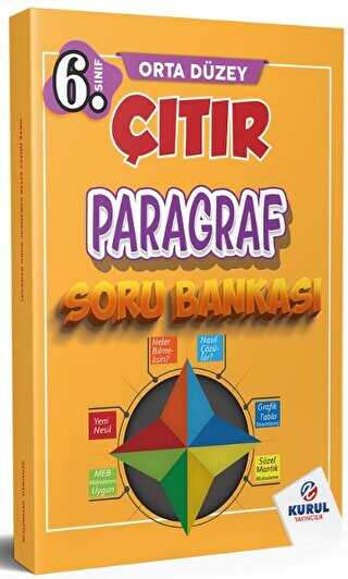 Kurul Yayıncılık 6. Sınıf Orta Düzey Çıtır Paragraf Soru Bankası