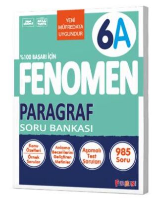 6. Sınıf Paragraf A Soru Bankası - 1