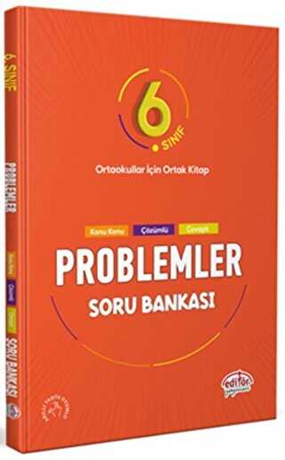 Editör Yayınevi 6. Sınıf Problemler Soru Bankası
