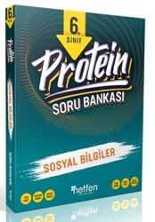 Netfen Yayınları 6. Sınıf Protein Sosyal Bilgiler Soru Bankası - Netfen Yayınları