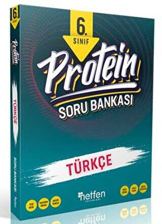 Netfen Yayınları 6. Sınıf Protein Türkçe Soru Bankası