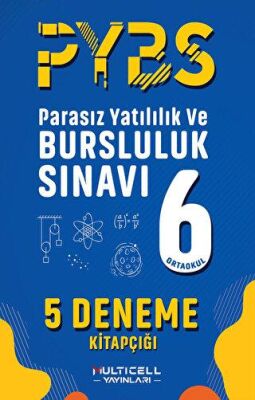 Multicell Yayınları 6. Sınıf PYBS 5 Deneme Kitapçığı - 1